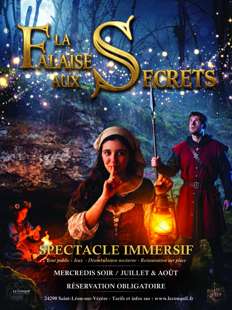 Lire la suite à propos de l’article La Falaise aux Secrets : le spectacle immersif nocturne de l&rsquo;été en Périgord